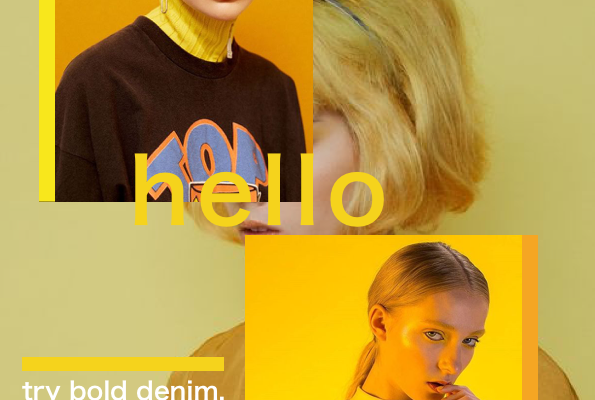 Hello Yellow Poster