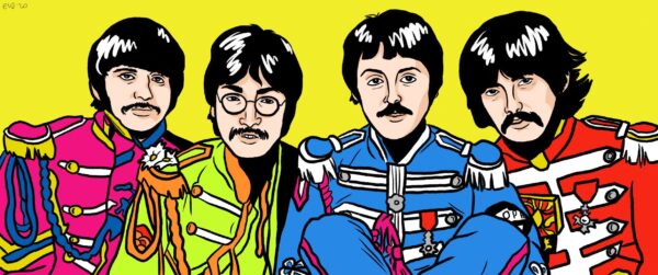 The Beatles illustration